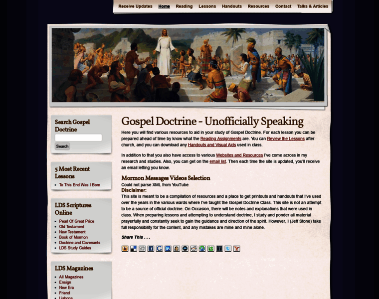 Gospel-doctrine.com thumbnail