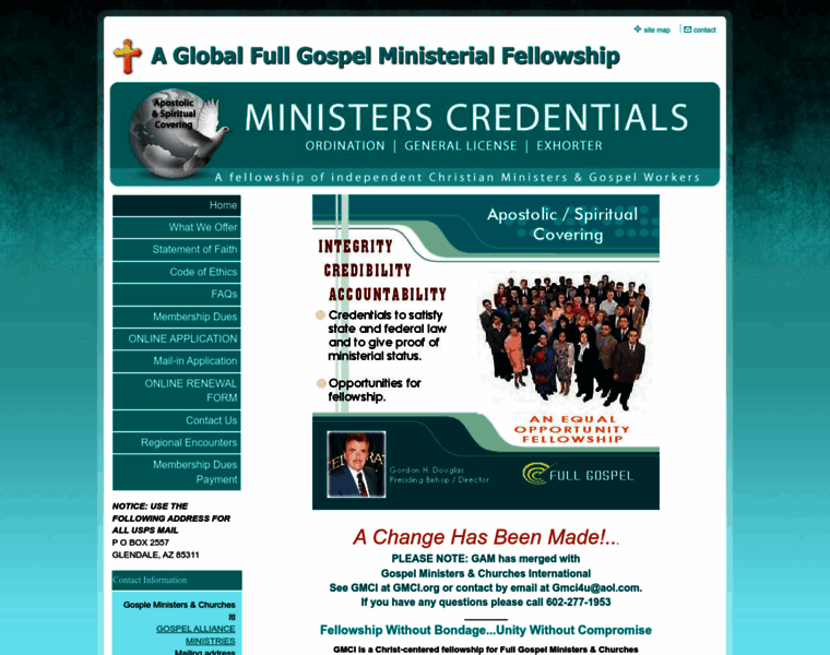Gospelallianceministries.org thumbnail