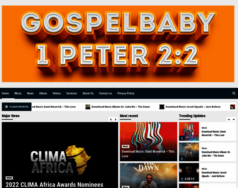 Gospelbaby.com thumbnail