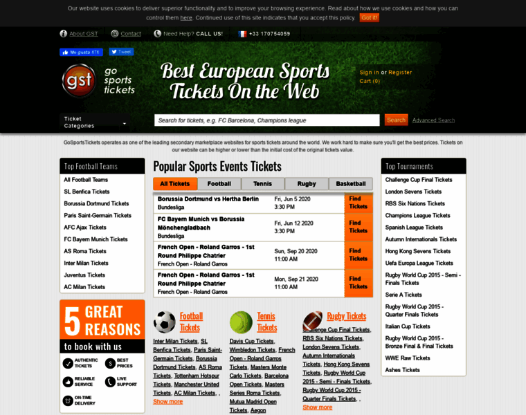 Gosportstickets.com thumbnail