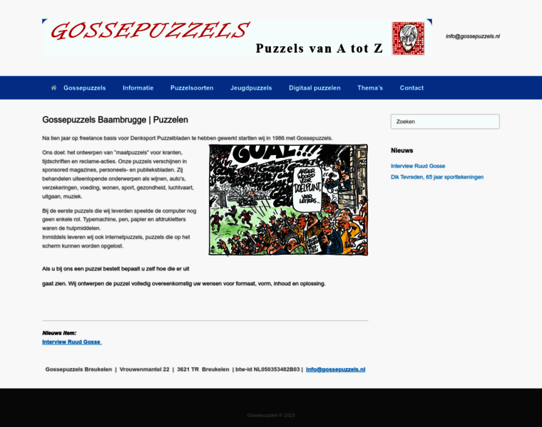 Gossepuzzels.nl thumbnail