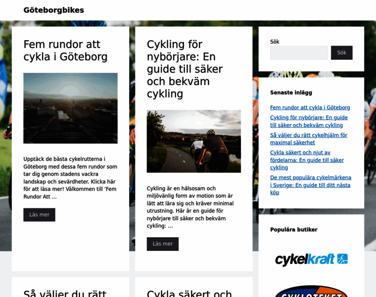 Goteborgbikes.se thumbnail