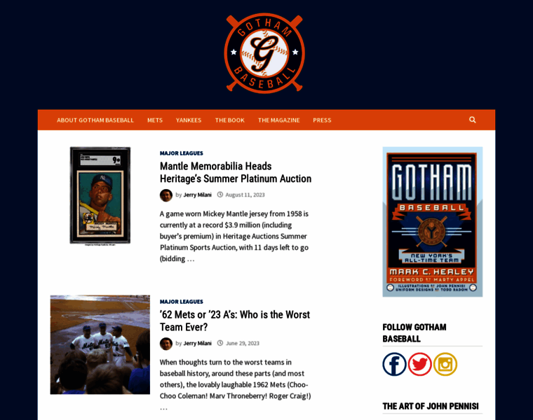 Gothambaseball.com thumbnail