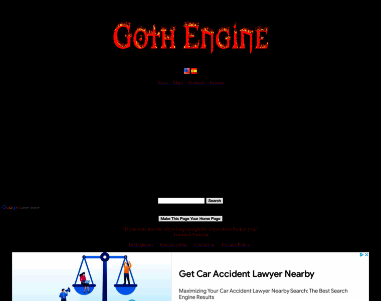 Gothengine.com thumbnail