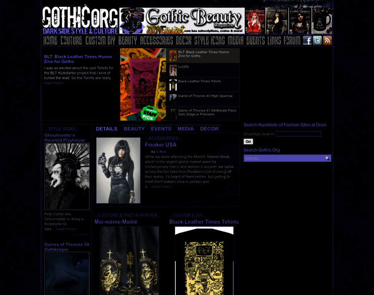 Gothic.org thumbnail