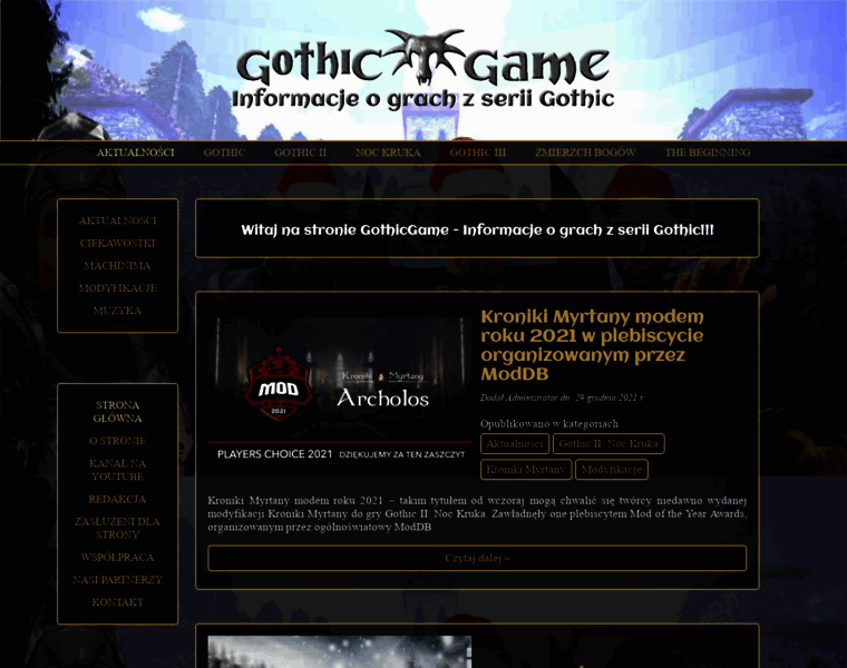Gothicgame.pl thumbnail
