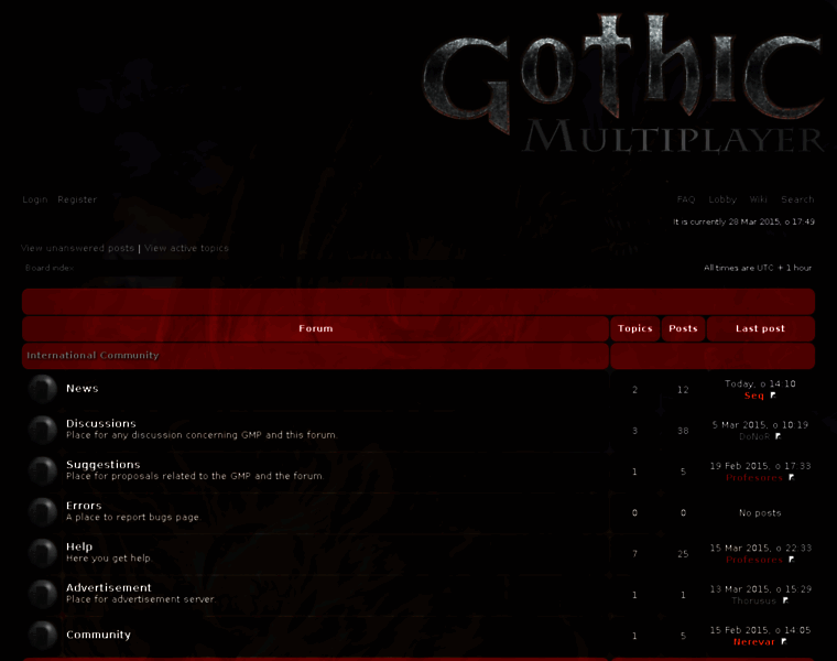 Gothicmp.org thumbnail