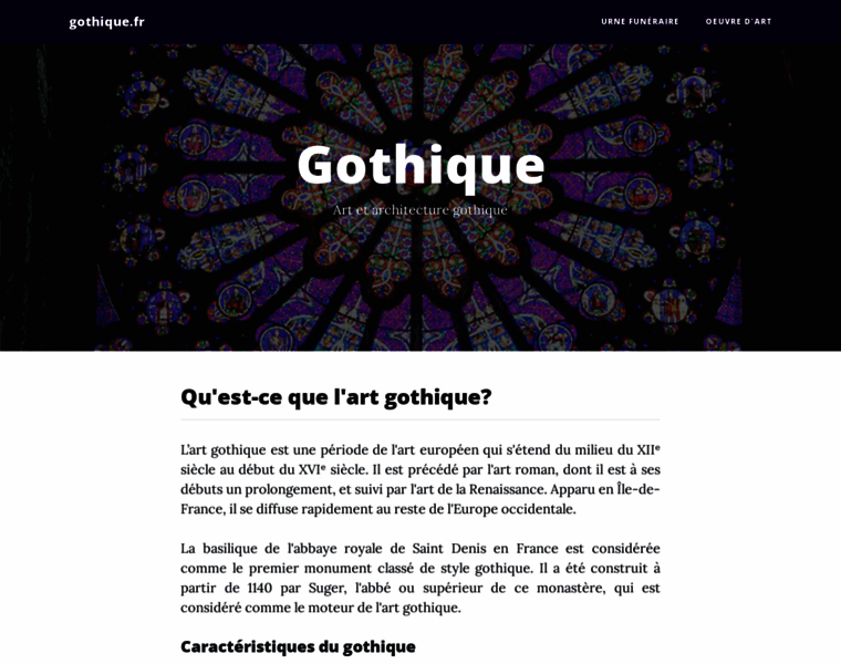 Gothique.fr thumbnail