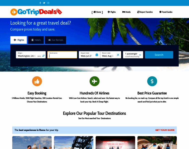 Gotripdeals.com thumbnail
