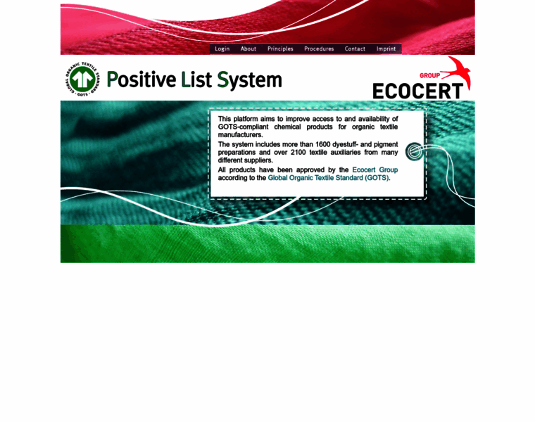 Gots-positivelist.ecocert.com thumbnail