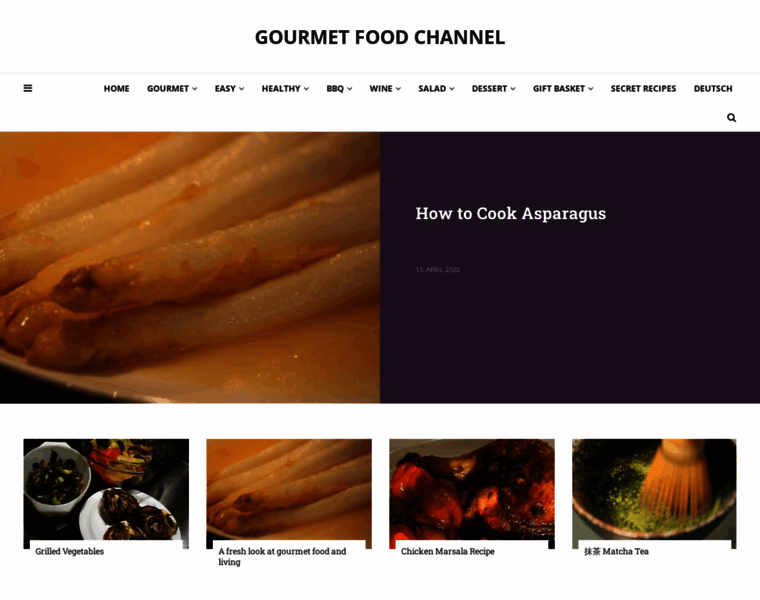 Gourmet-food-channel.net thumbnail