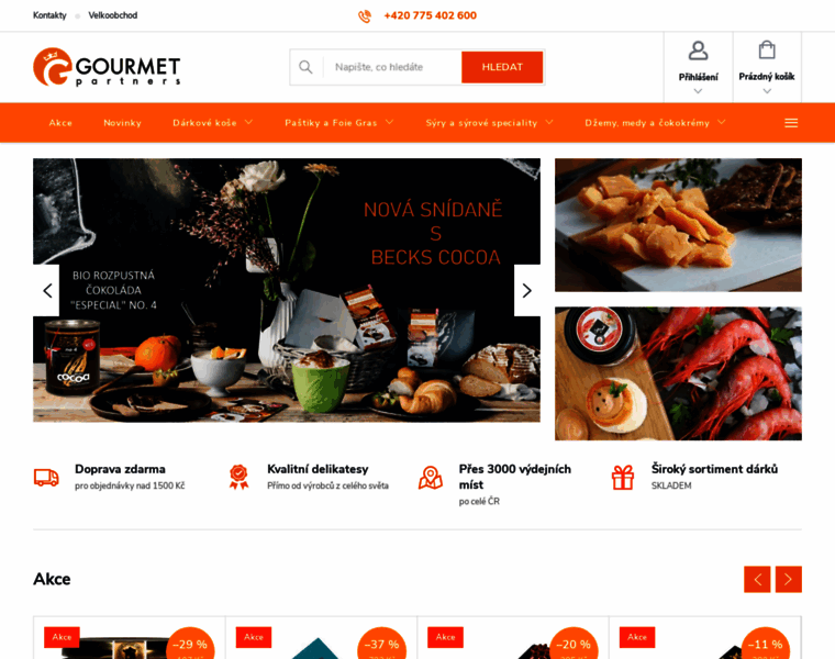 Gourmet-partners.cz thumbnail