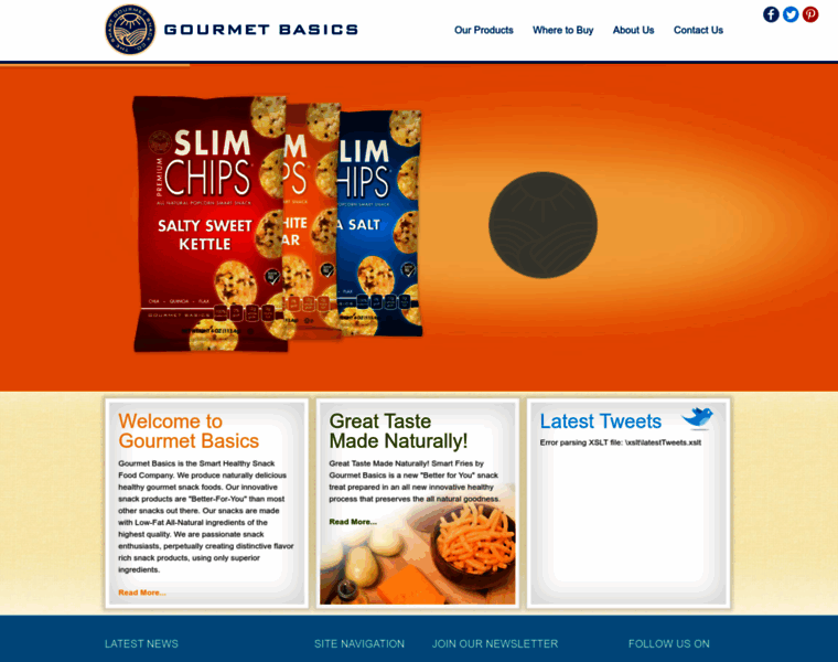 Gourmetbasics.com thumbnail