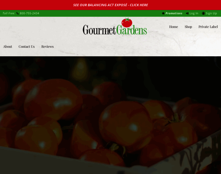 Gourmetgardens.com thumbnail