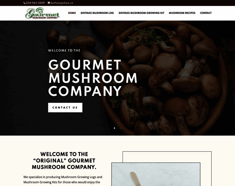 Gourmetmushrooms.ca thumbnail