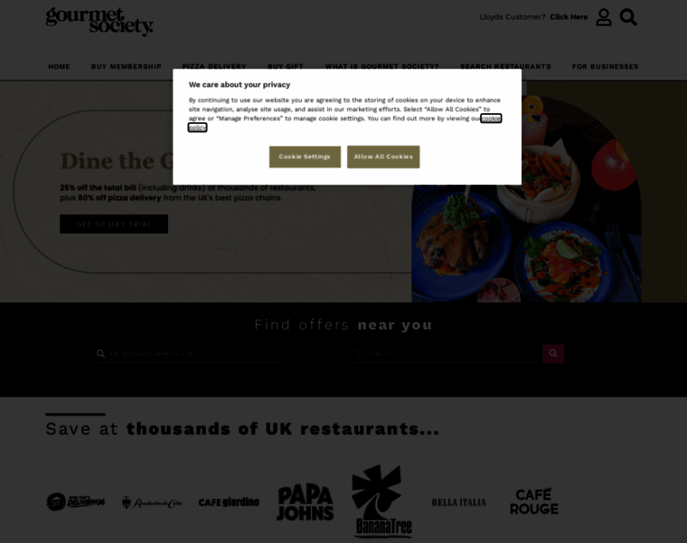 Gourmetsociety.co.uk thumbnail Gourmetsociety.co.uk thumbnail