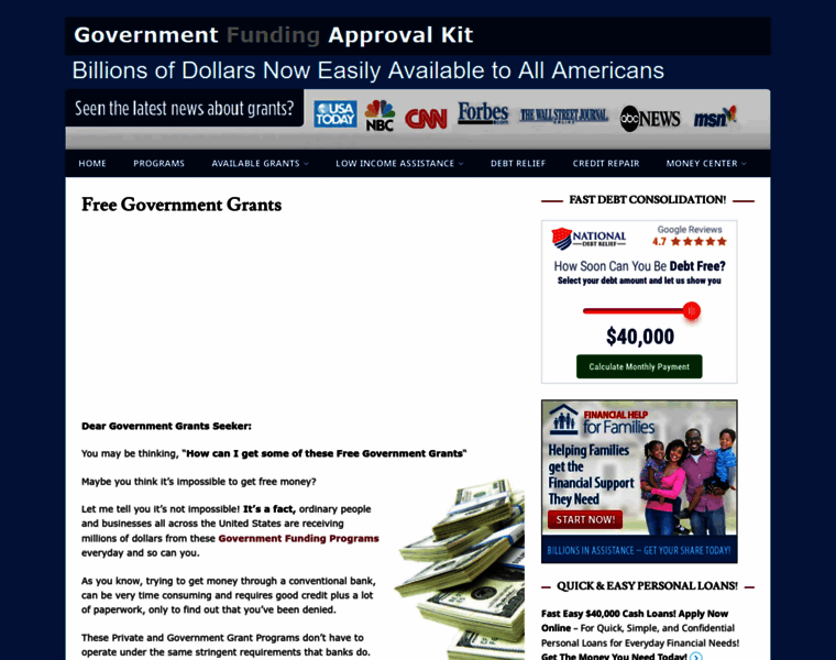 Governmentfundingapprovalkit.com thumbnail