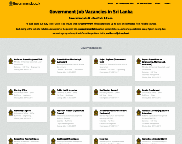 Governmentjobs.lk thumbnail