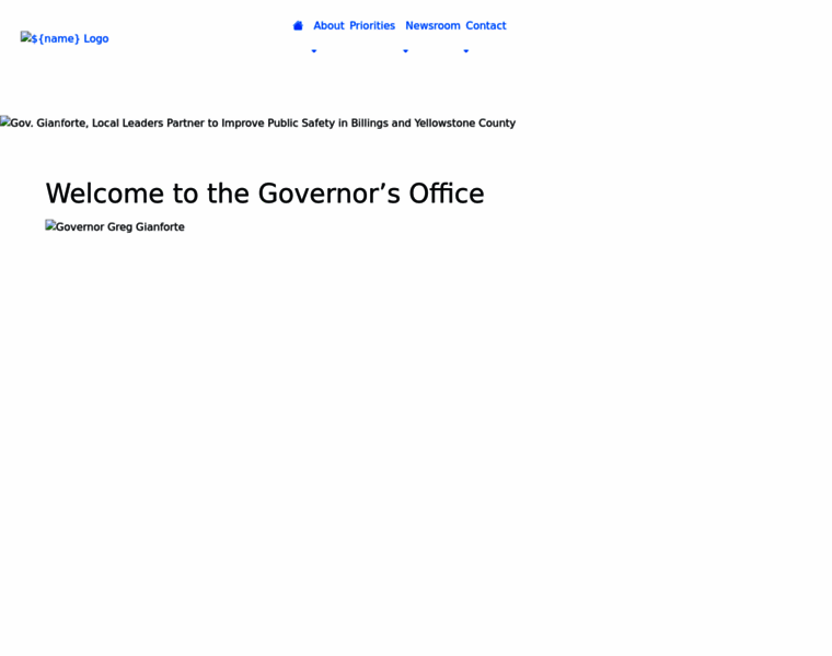 Governor.mt.gov thumbnail