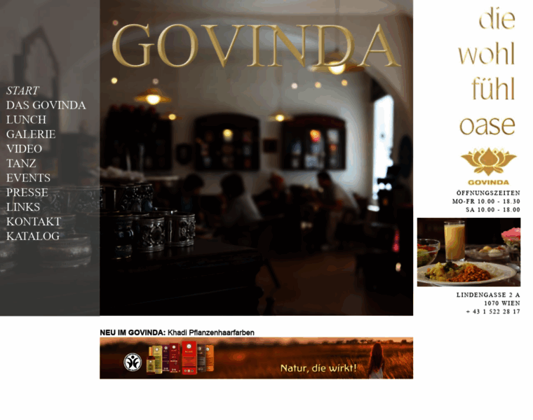 Govinda.at thumbnail