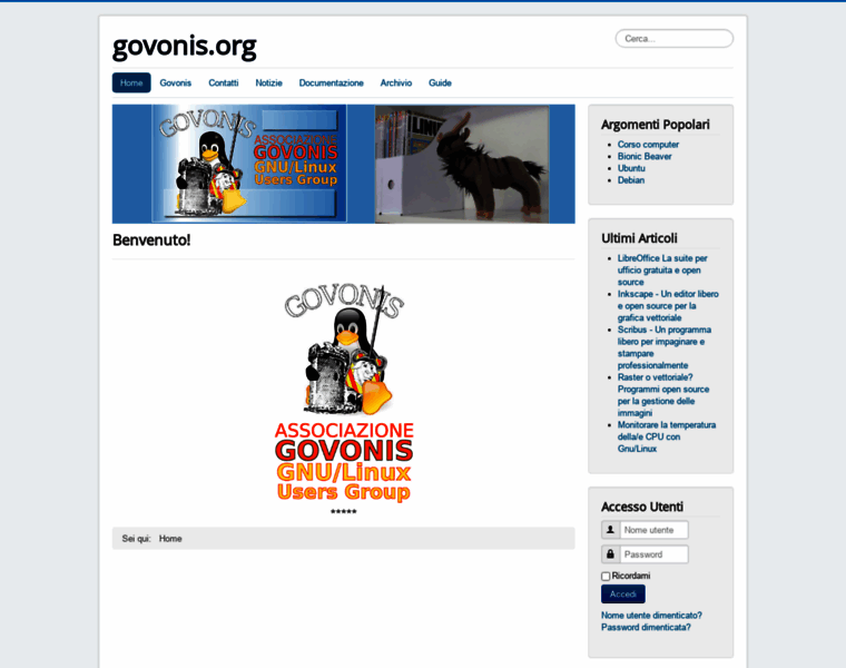 Govonis.org thumbnail