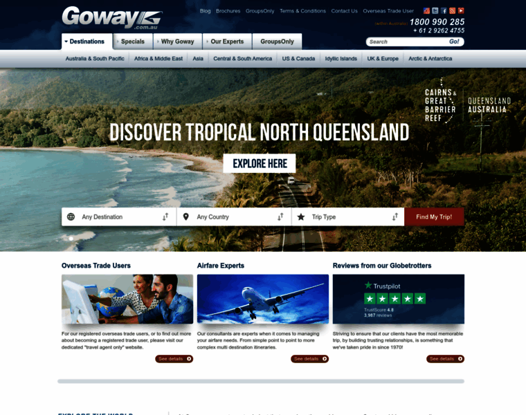 Goway.com.au thumbnail