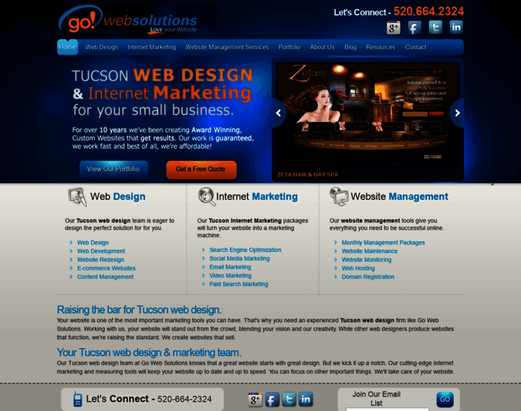 Gowebsolutions.com thumbnail