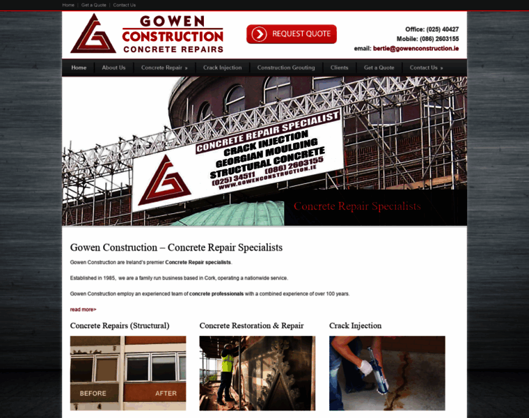 Gowenconstruction.ie thumbnail