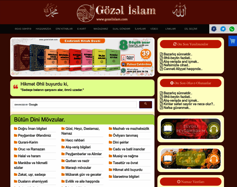 Gozelislam.com thumbnail