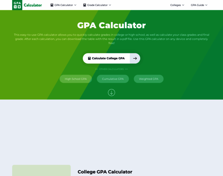 Gpa-calculator.com thumbnail