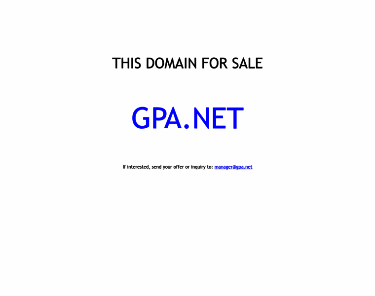 Gpa.net thumbnail