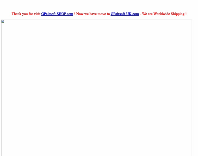 Gpairsoft-shop.com thumbnail