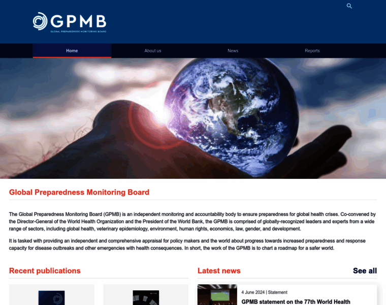 Gpmb.org thumbnail
