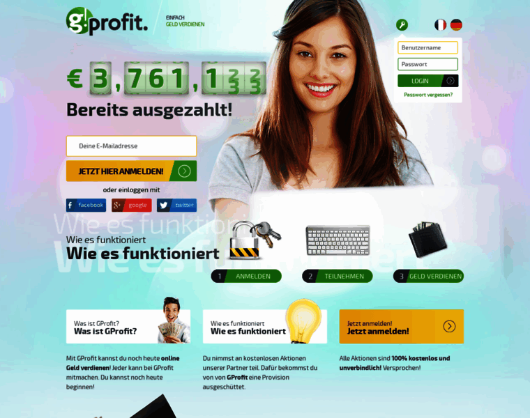 Gprofit.de thumbnail