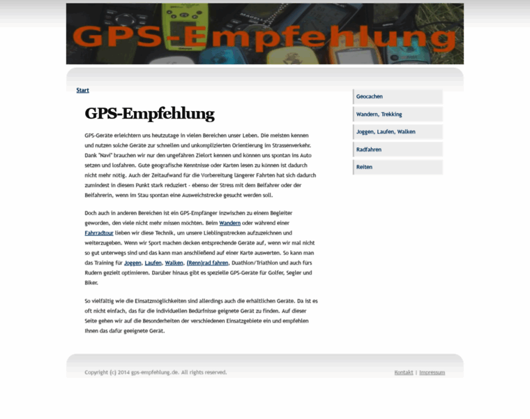 Gps-empfehlung.de thumbnail