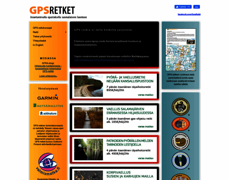 Gps-retki.fi thumbnail