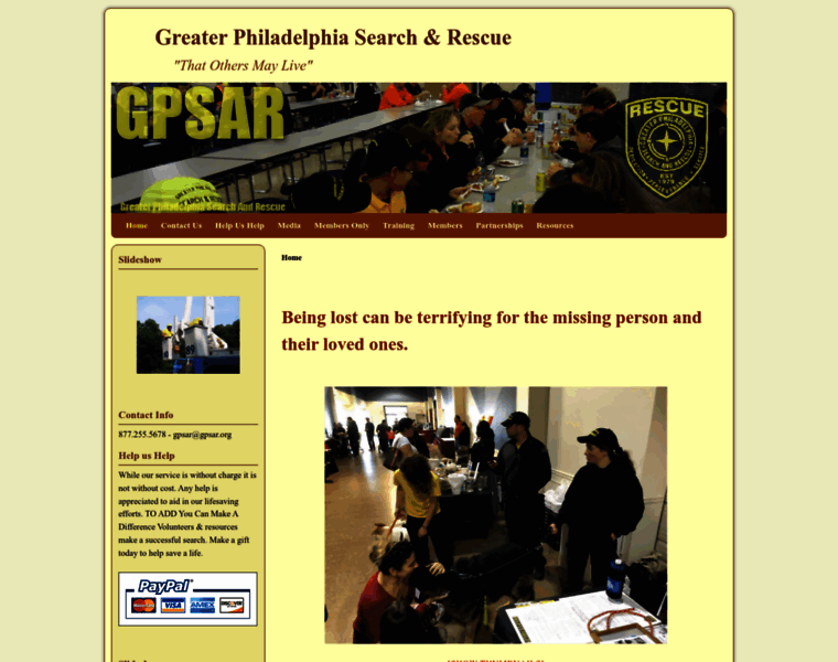 Gpsar.org thumbnail