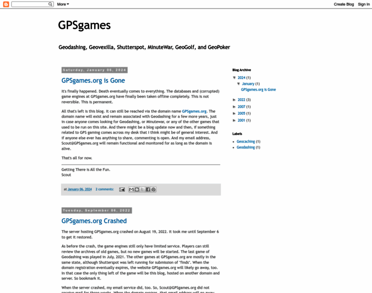 Gpsgames.org thumbnail