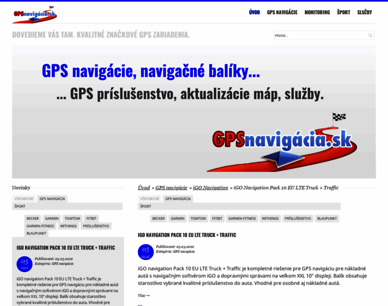 Gpsnavigacia.sk thumbnail