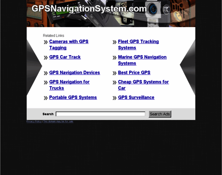 Gpsnavigationsystem.com thumbnail
