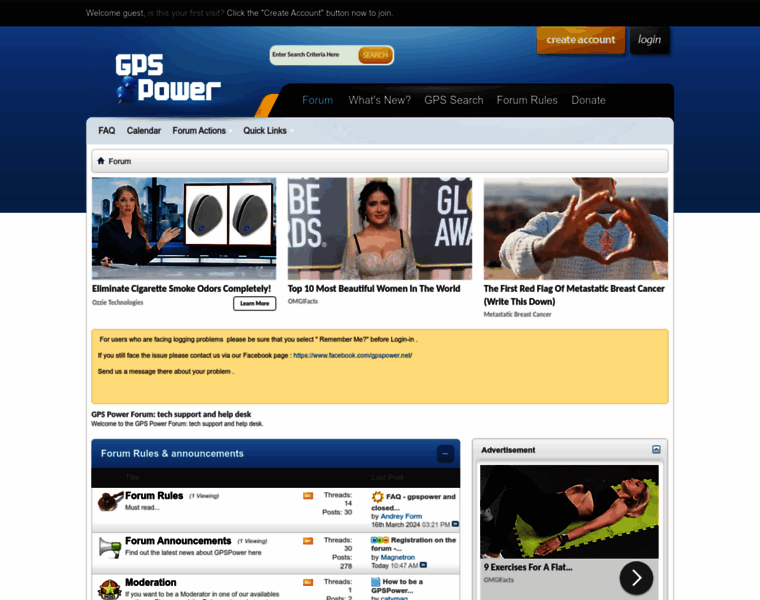Gpspower.net thumbnail