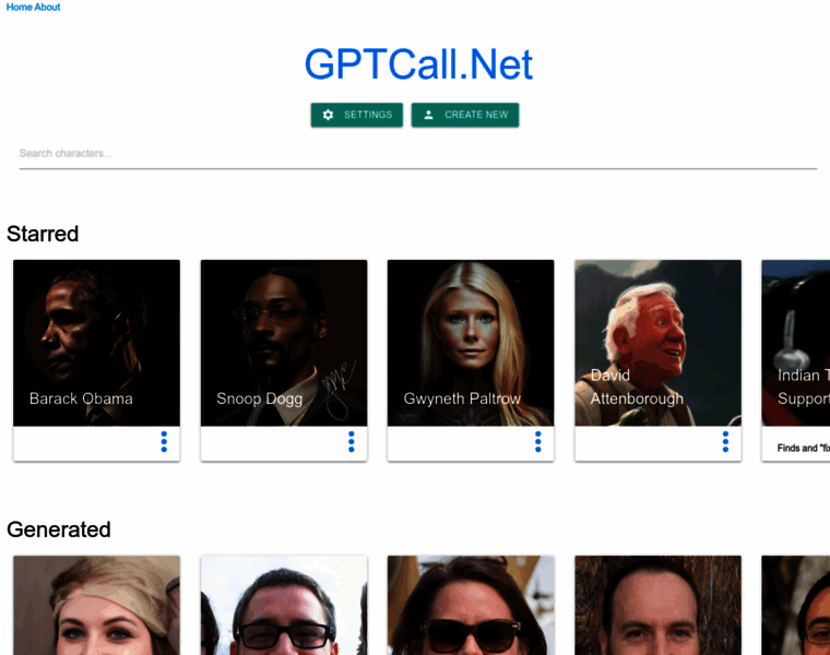 Gptcall.net thumbnail