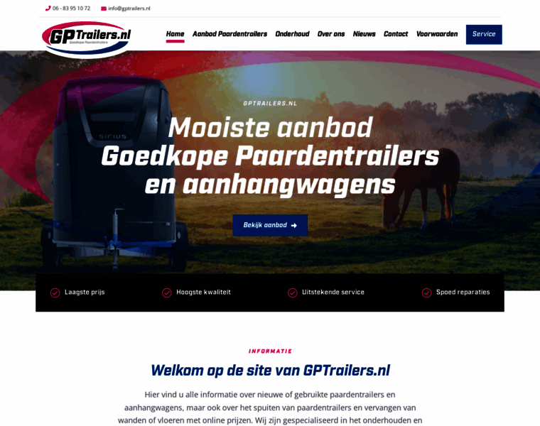 Gptrailers.nl thumbnail