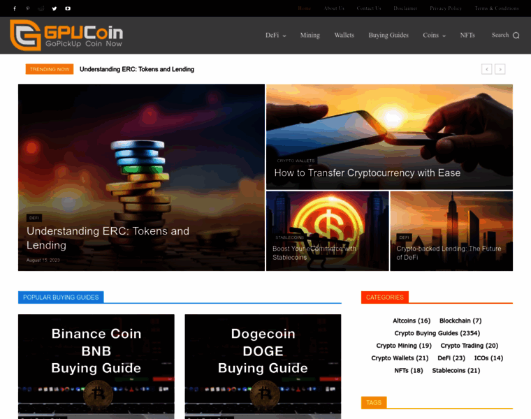 Gpucoin.net thumbnail