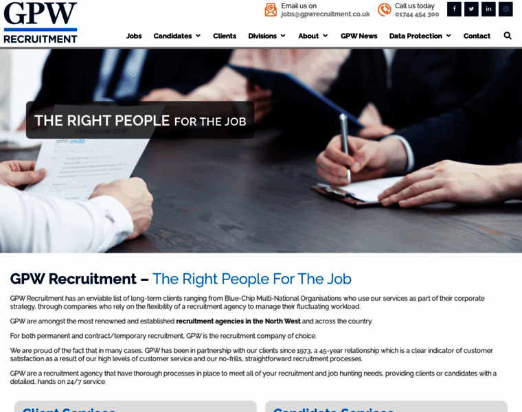 Gpwrecruitment.co.uk thumbnail