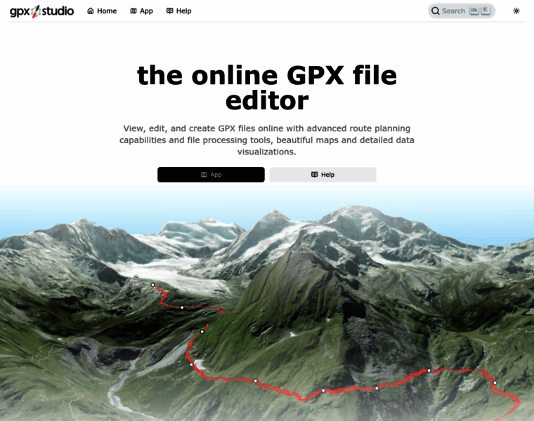 Gpx.studio thumbnail