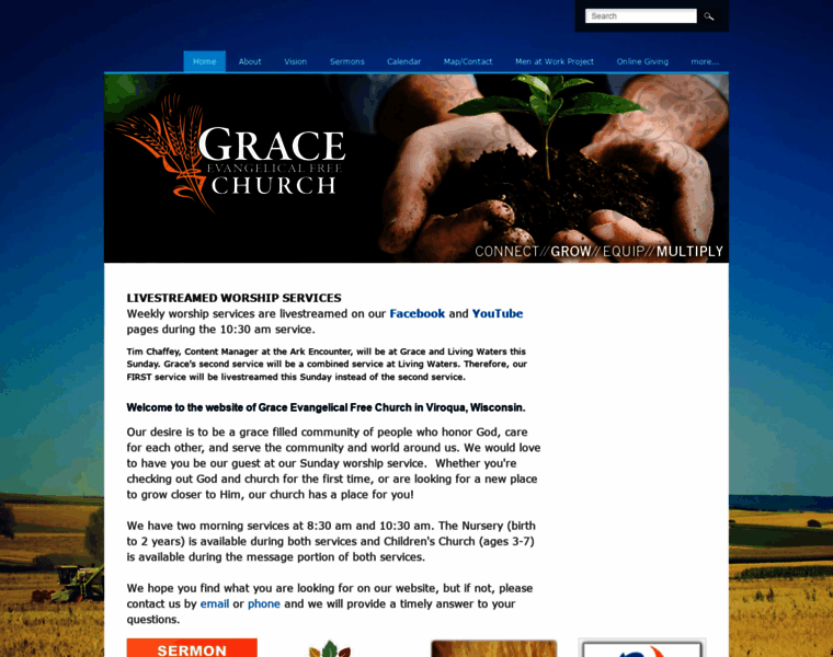 Grace-efca.org thumbnail