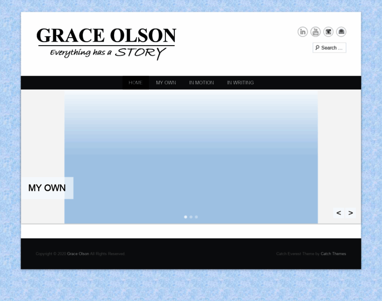Grace-olson.com thumbnail