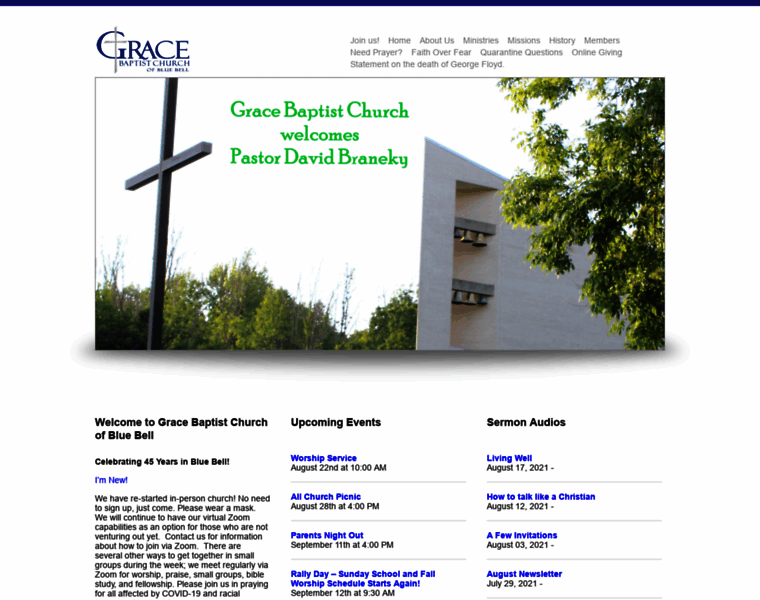 Gracebaptistbluebell.org thumbnail