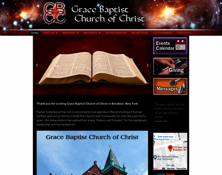 Gracebaptistcoc.org thumbnail
